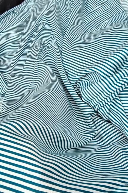 Lenzing™ Certified 100% Organic Tencel™ Lyocell Twill Stripe (56")