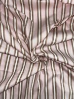 BCI Certified 100% Cotton Poplin Stripe Fabric (40x40 / 132x72) – 57"