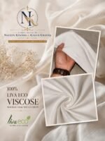 100% Viscose Livaeco TM  SILK TOUCH MALMALI CREPE (Dyeable export quality).