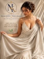 100% Viscose Livaeco TM  SILK TOUCH MALMALI CREPE (Dyeable export quality). - Image 4